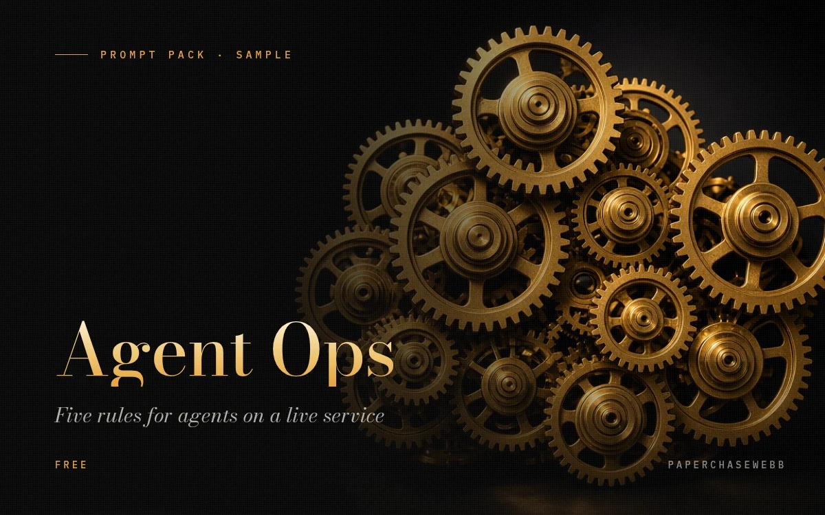 Preview card for Agent Ops