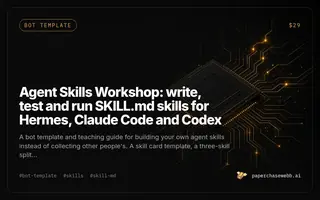 Preview card for Agent Skills Workshop