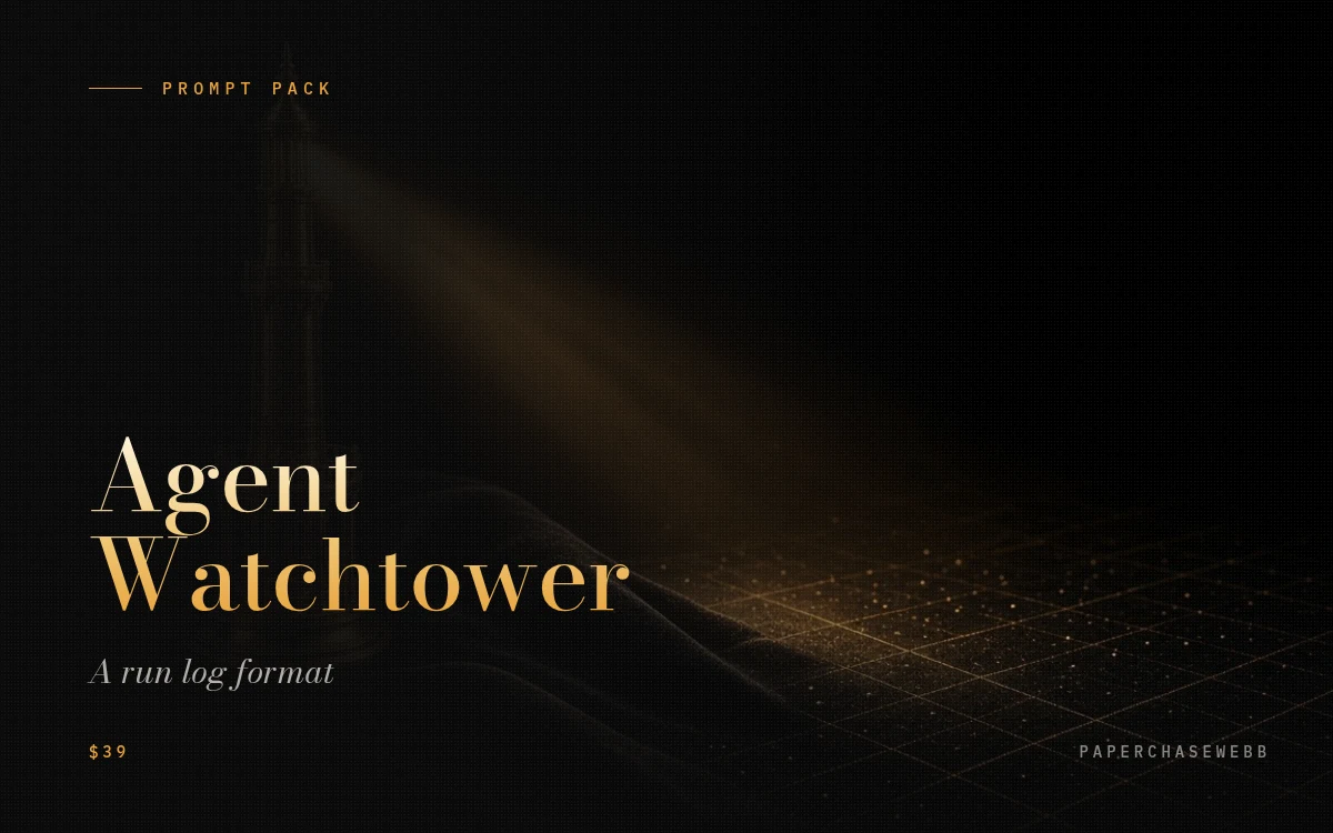 Preview card for Agent Watchtower