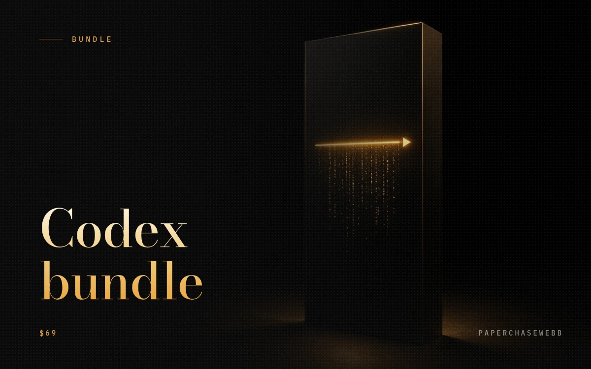 Preview card for Codex bundle