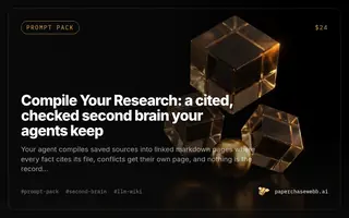 Preview card for Compile Your Research