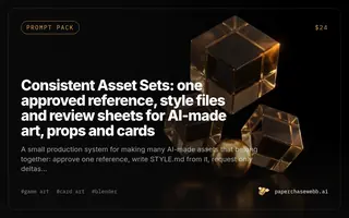 Preview card for Consistent Asset Sets