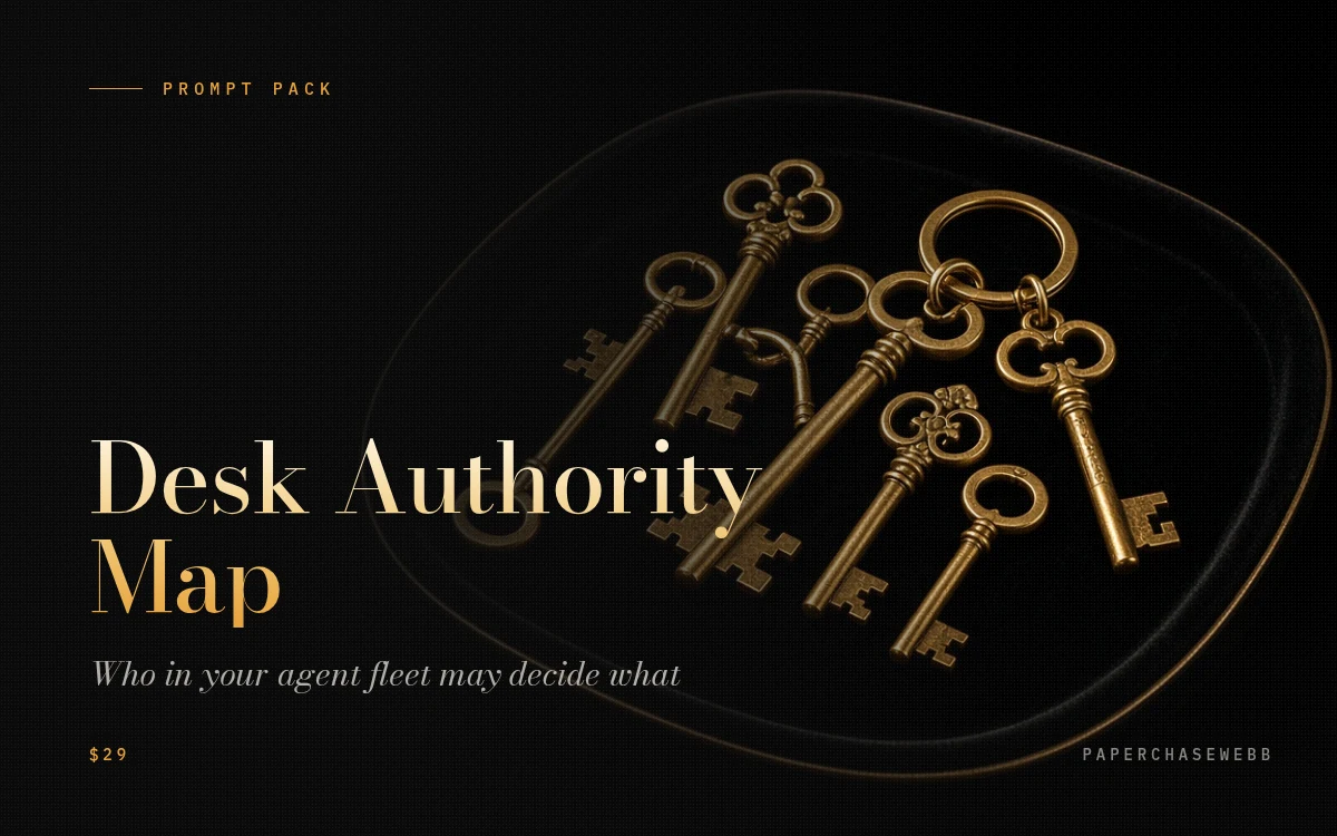 Preview card for Desk Authority Map