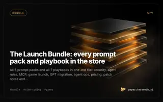 Preview card for The Launch Bundle