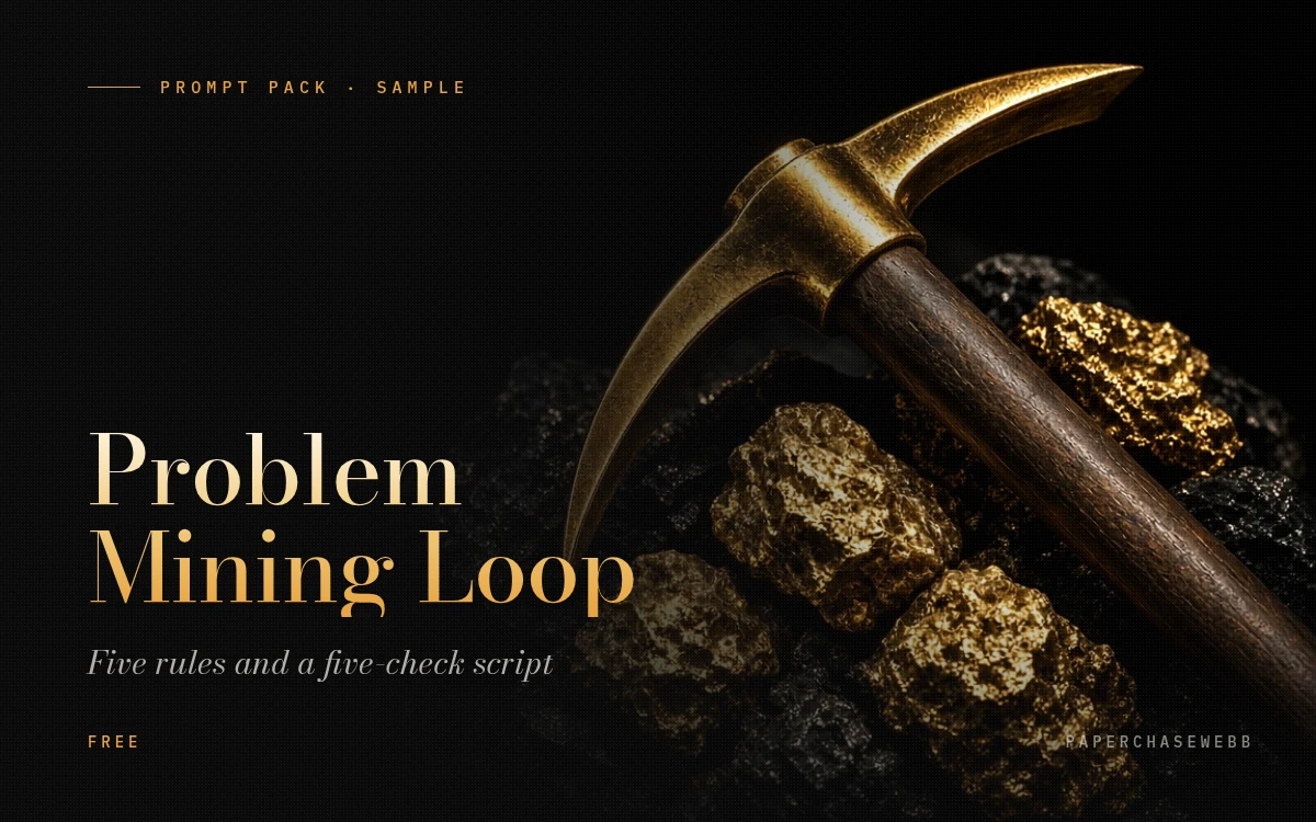 Preview card for Problem Mining Loop