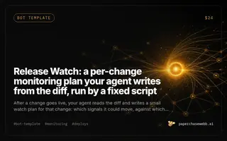 Preview card for Release Watch