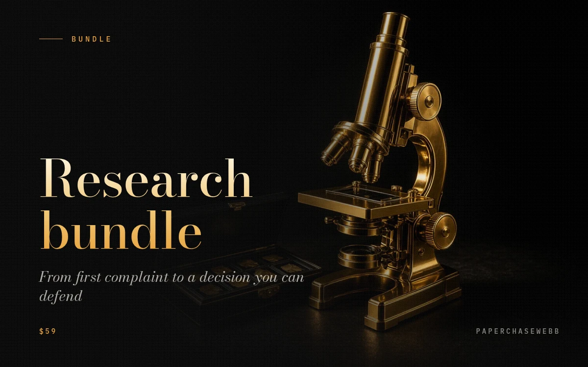 Preview card for Research bundle