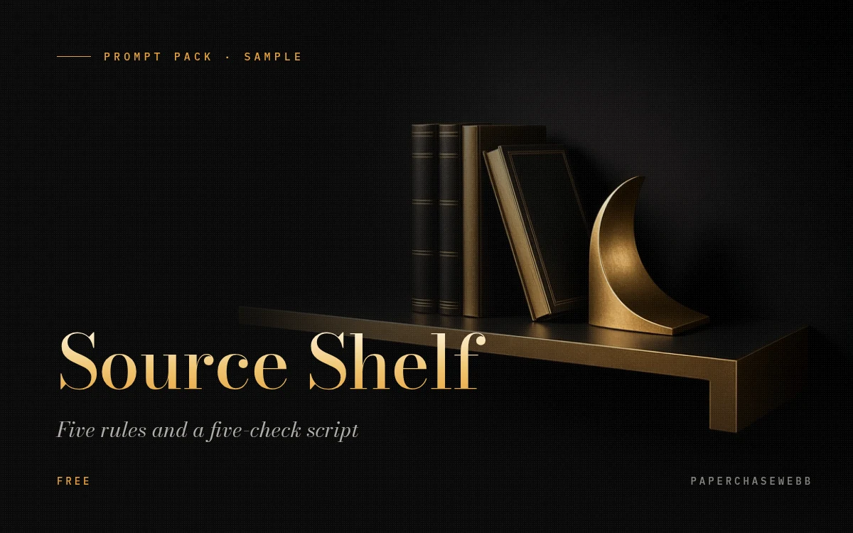 Preview card for Source Shelf