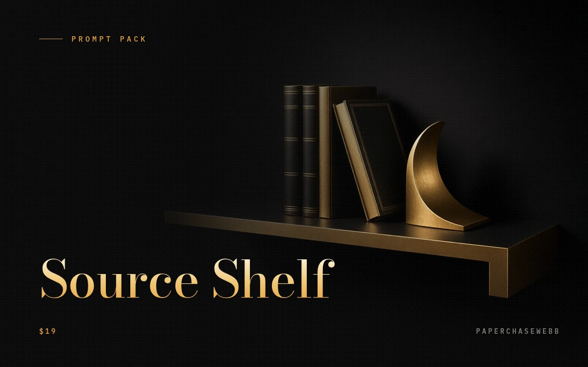 Preview card for Source Shelf