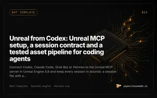 Preview card for Unreal from Codex