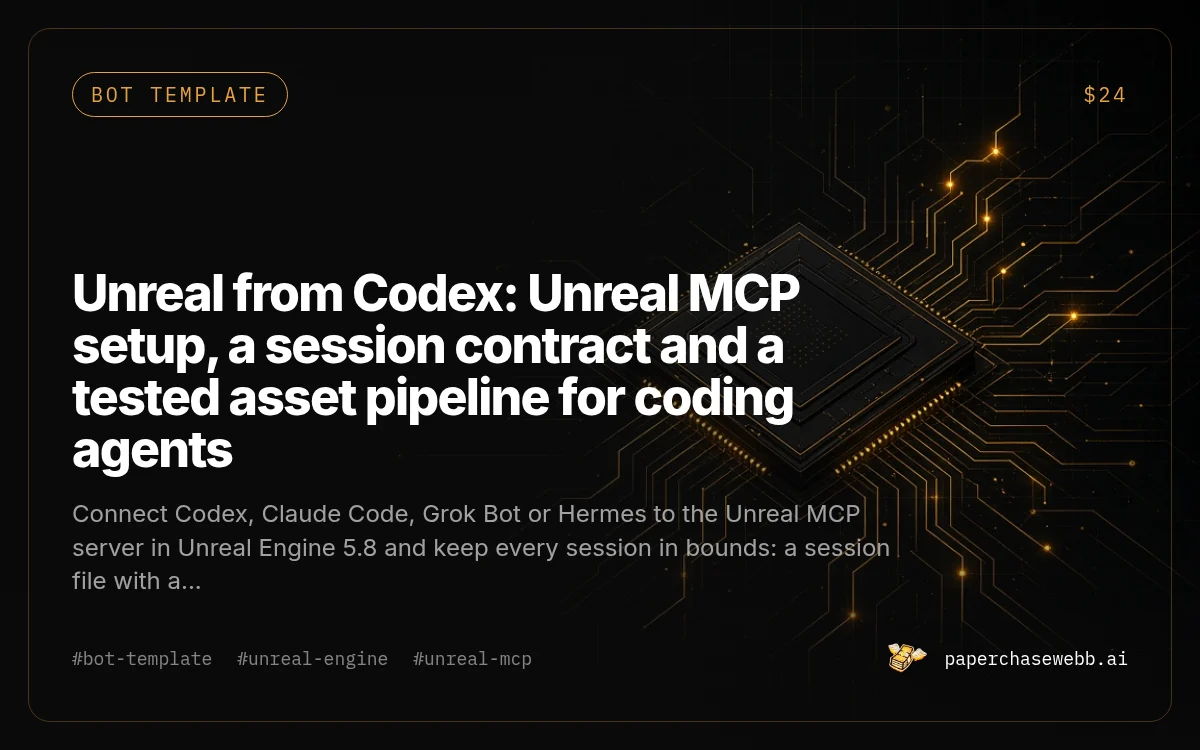 Preview card for Unreal from Codex