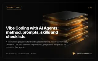 Preview card for Vibe Coding with AI Agents